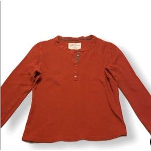 Natural Reflections Red Sweater Long Sleeve Size L